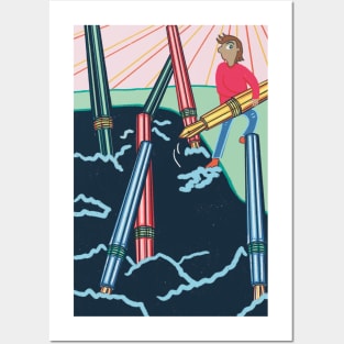 Seven of Swords Posters and Art